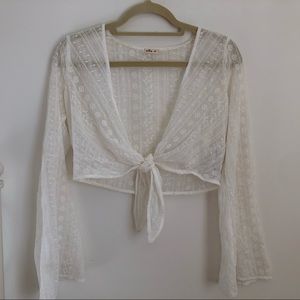 HOLLISTER TIE UP SHIRT